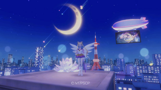 Eternal Sailor Moon na dachu